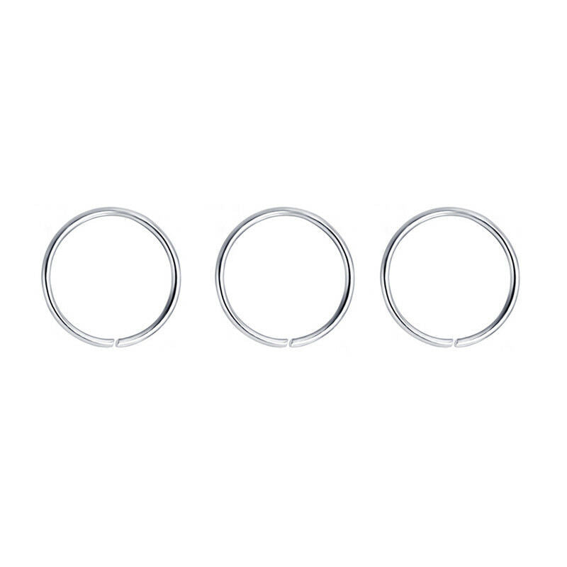 Stainless Steel Nose Ring 5 Colors Piercing Jewelry