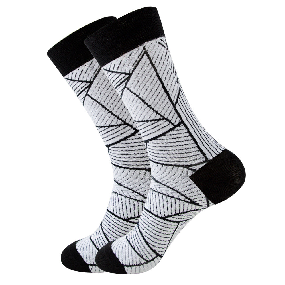 Geometric Fruit Women Socks Street Trend