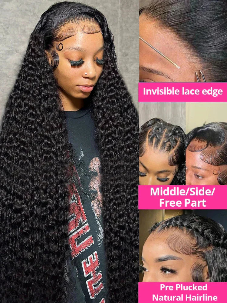 High Density Loose Deep Wave HD Lace Wig