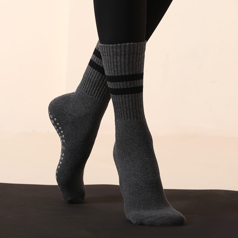 Long Yoga Socks Non-slip Women