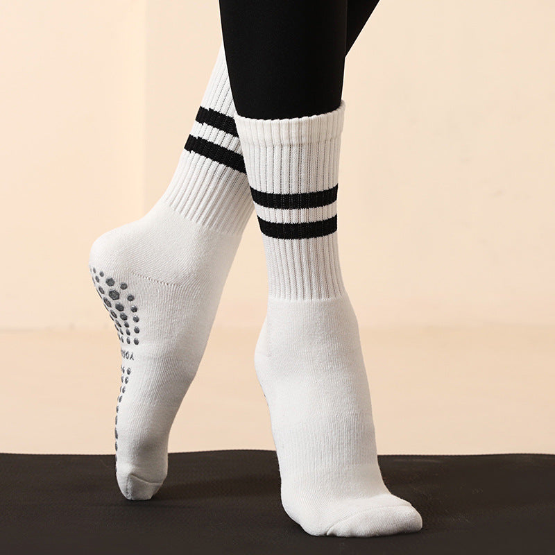 Long Yoga Socks Non-slip Women